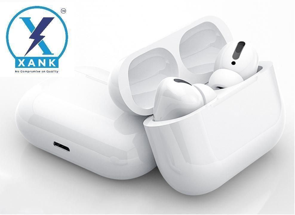 Airpods Pro with Wireless Charging Case with ANC Enabled Bluetooth Headset (White, True Wireless)