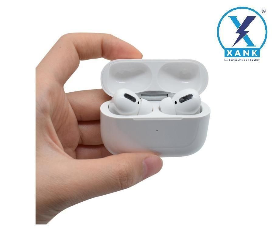 Airpods Pro with Wireless Charging Case with ANC Enabled Bluetooth Headset (White, True Wireless)