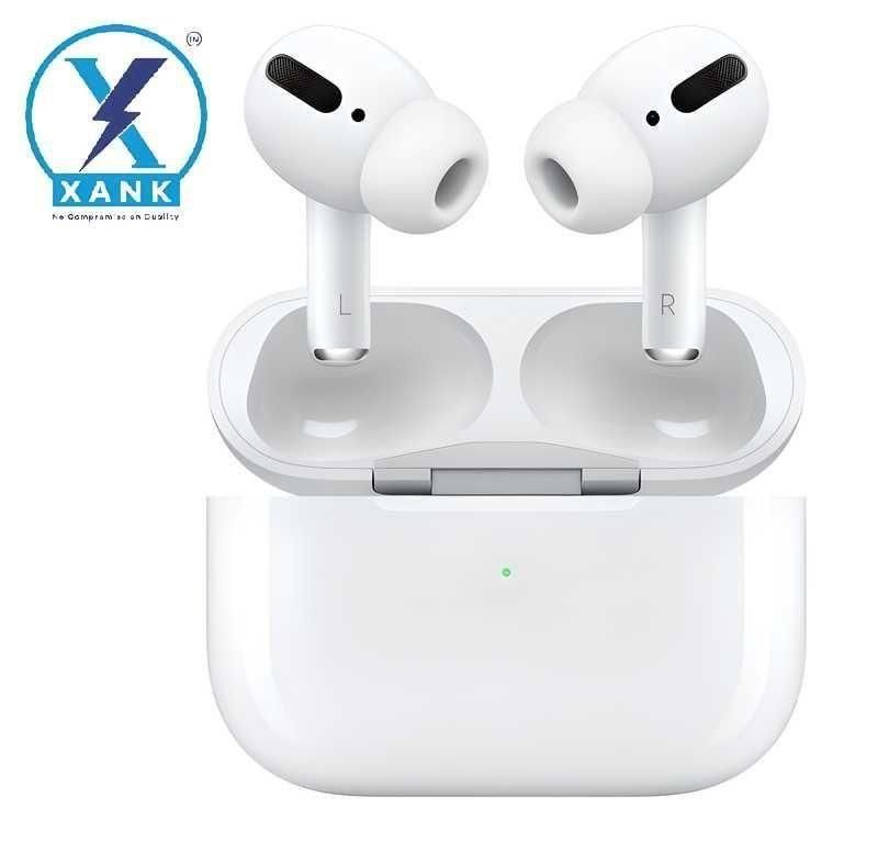 Airpods Pro with Wireless Charging Case with ANC Enabled Bluetooth Headset (White, True Wireless)