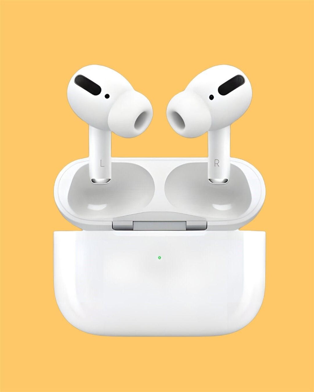 Airpods Pro with Wireless Charging Case with ANC Enabled Bluetooth Headset (White, True Wireless)